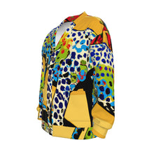 Load image into Gallery viewer, Colorful Leopard Print | Unisex V-neck Knitted Cardigan