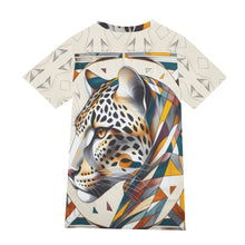 Load image into Gallery viewer, Luxury Digital Art of Leopard Face| Unisex T-Shirt | (100% Cotton)