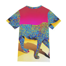 Load image into Gallery viewer, Leopards with Blue Body | Unisex T-Shirt | (100% Cotton)