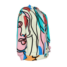 Load image into Gallery viewer, Women Art | Unisex V-neck Knitted Cardigan