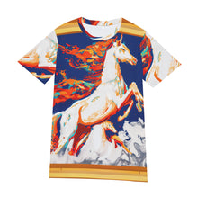 Load image into Gallery viewer, Fired Horse Painting | Unisex T-Shirt | (100% Cotton)