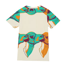 Load image into Gallery viewer, Green Camel Face Art | Unisex T-Shirt | (100% Cotton)