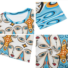 Load image into Gallery viewer, Faces Abstract Art | Unisex T-Shirt | (100% Cotton)