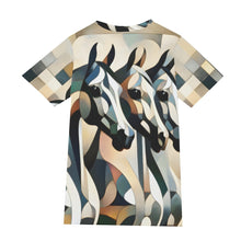 Load image into Gallery viewer, Horses Digital Art | Unisex T-Shirt | (100% Cotton)