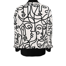 Load image into Gallery viewer, Faces Art | Unisex Knitted Jacket