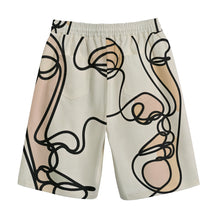 Load image into Gallery viewer, Double Face Art | Unisex Straight Short (100% Cotton)