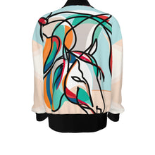 Load image into Gallery viewer, Horses Line Art | Unisex Knitted Jacket