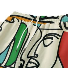 Load image into Gallery viewer, Men Faces | Unisex Straight Short (100% Cotton)