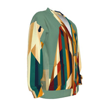 Load image into Gallery viewer, Man Wearing Bisht | Unisex V-neck Knitted Cardigan