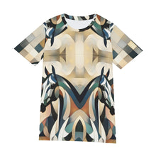 Load image into Gallery viewer, Horses Digital Art | Unisex T-Shirt | (100% Cotton)
