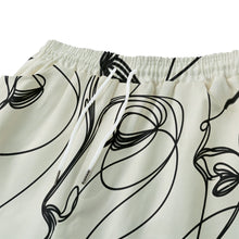 Load image into Gallery viewer, Faces Pencil Art | Unisex Straight Short (100% Cotton)