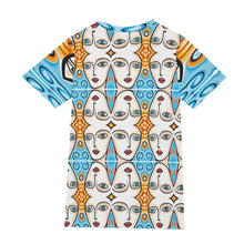 Load image into Gallery viewer, Faces Abstract Art | Unisex T-Shirt | (100% Cotton)
