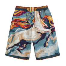 Load image into Gallery viewer, Horse Painting | Unisex Straight Short (100% Cotton)