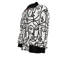 Load image into Gallery viewer, Faces Art | Unisex Knitted Jacket