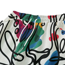 Load image into Gallery viewer, Colorful Leopard Face | Unisex Straight Short (100% Cotton)