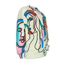 Load image into Gallery viewer, Women Faces Art | Unisex V-neck Knitted Cardigan