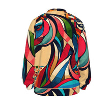 Load image into Gallery viewer, Colorful Horse Art | Unisex V-neck Knitted Cardigan