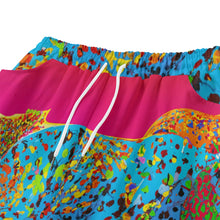 Load image into Gallery viewer, Blue Leopard Body Art | Unisex Straight Short (100% Cotton)