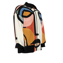 Load image into Gallery viewer, Abstract face Art | Unisex Knitted Jacket