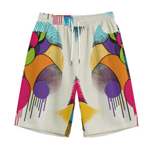 Load image into Gallery viewer, Colorful Print | Unisex Straight Short (100% Cotton)