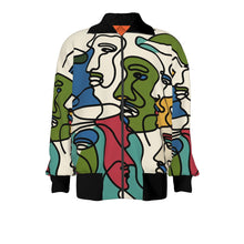 Load image into Gallery viewer, Saudi Men Continues Line Art | Unisex Knitted Jacket