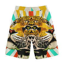 Load image into Gallery viewer, Leopard Pop Art | Unisex Straight Short (100% Cotton)