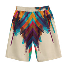 Load image into Gallery viewer, Colorful Print | Unisex Straight Short (100% Cotton)
