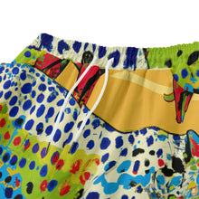 Load image into Gallery viewer, Leopards with Colorful Body in Desert | Unisex Straight Short (100% Cotton)