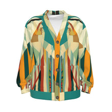 Load image into Gallery viewer, Double Man Wearing Bisht | Unisex V-neck Knitted Cardigan