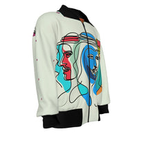 Load image into Gallery viewer, Khaleeji Men Line Art | Unisex Knitted Jacket