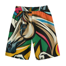 Load image into Gallery viewer, Horse Pop art | Straight Casual Unisex Short (100% Cotton)