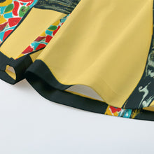 Load image into Gallery viewer, Leopards with Colorful Body in Desert | Unisex Straight Short (100% Cotton)