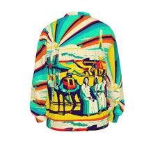 Load image into Gallery viewer, Desert Life Art | Unisex V-neck Knitted Cardigan