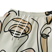 Load image into Gallery viewer, Double Face Art | Unisex Straight Short (100% Cotton)