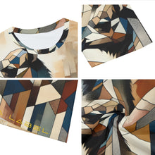Load image into Gallery viewer, Camel Digital Art | Unisex O-Neck T-Shirt | (100% Cotton)