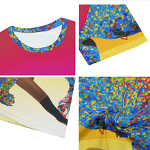 Load image into Gallery viewer, Leopards with Blue Body | Unisex T-Shirt | (100% Cotton)