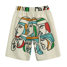 Load image into Gallery viewer, Men Line Art | Unisex Straight Short (100% Cotton)