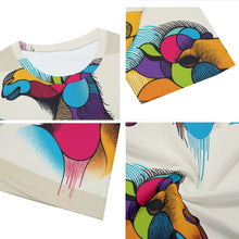 Load image into Gallery viewer, Camels Drip Painting | Unisex T-Shirt | (100% Cotton)