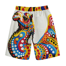 Load image into Gallery viewer, Camels in Opposite Side | Unisex Straight Short (100% Cotton)
