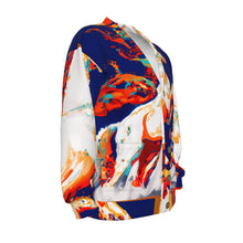 Load image into Gallery viewer, Horse Fired Art | Unisex V-neck Knitted Cardigan