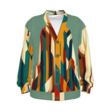 Load image into Gallery viewer, Man Wearing Bisht | Unisex V-neck Knitted Cardigan