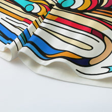 Load image into Gallery viewer, Colorful Leopards Line Art | Unisex Straight Short (100% Cotton)