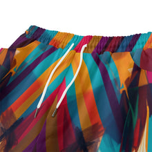 Load image into Gallery viewer, Colorful Print | Unisex Straight Short (100% Cotton)