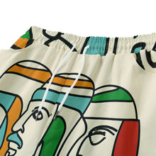 Load image into Gallery viewer, Men Line Art | Unisex Straight Short (100% Cotton)