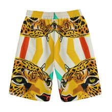 Load image into Gallery viewer, Leopard Eye Pop Art | Unisex Straight Short (100% Cotton)