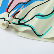 Load image into Gallery viewer, Arabic Women Line Art | Unisex Straight Short (100% Cotton)