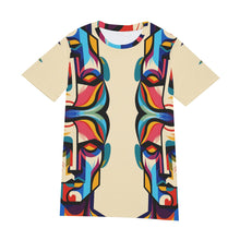 Load image into Gallery viewer, Colorful Man Face | Unisex T-Shirt | (100% Cotton)