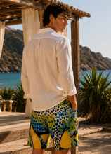 Load image into Gallery viewer, Leopards with Colorful Body in Desert | Unisex Straight Short (100% Cotton)