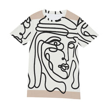 Load image into Gallery viewer, Man wearing Shemagh Line Art| Unisex T-Shirt | (100% Cotton)
