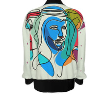 Load image into Gallery viewer, Khaleeji Men Line Art | Unisex Knitted Jacket
